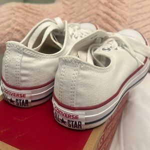 White Converse All Stars